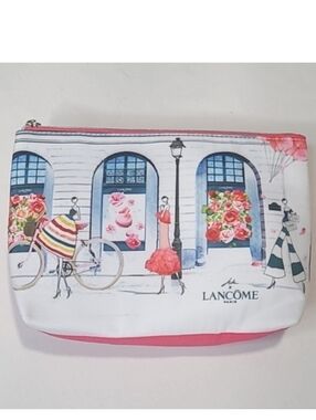 🤩3/$25 LANCOME Paris Cosmetic Bag